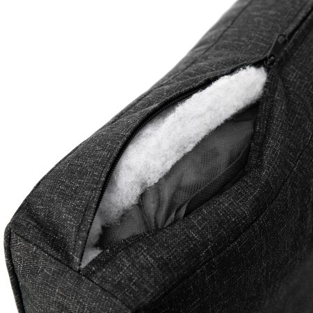 Polštář na ratanovou židli NEL R1 černý