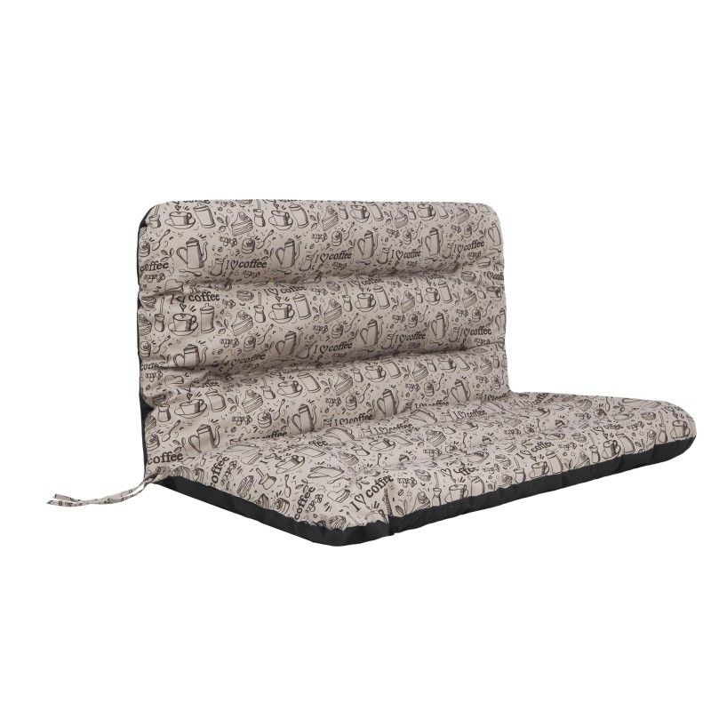 Polštář na houpačku ANIA 120 cm beige coffee