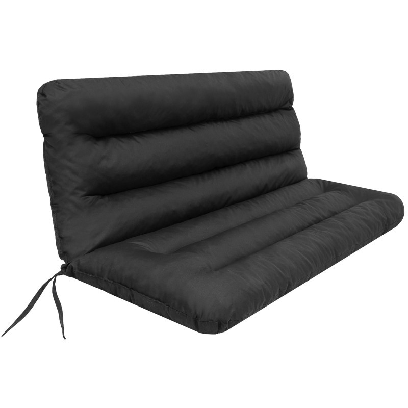 Polštář na houpačku ANIA 120 cm černý