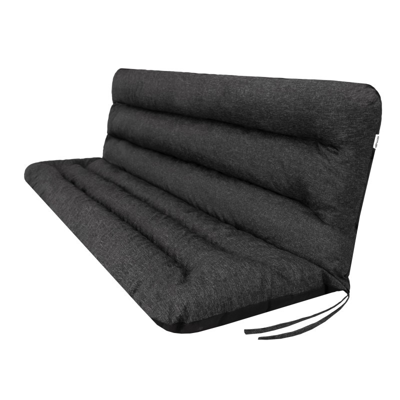 Polštář na houpačku ANIA 120 cm černý, ekolen