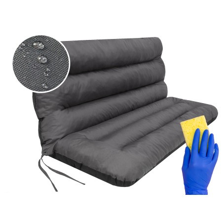 Polštář na houpačku ANIA 120 cm grafitový