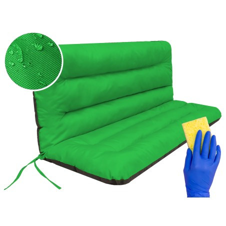 Polštář na houpačku ANIA 120 cm zelený