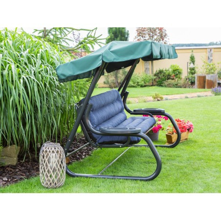 Polštář na houpačku ANIA 150 cm granátový