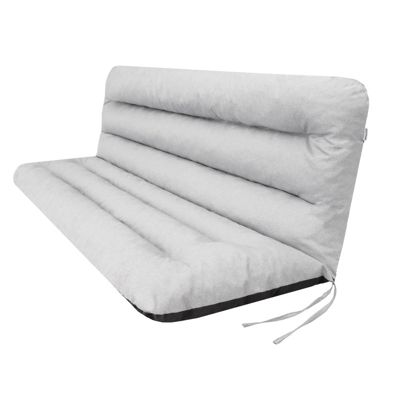 Polštář na houpačku ANIA 180 cm popel, ekolen