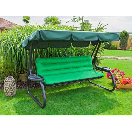 Polštář na houpačku ANIA 180 cm zelený