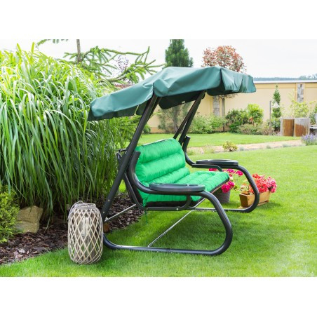 Polštář na houpačku ANIA 180 cm zelený