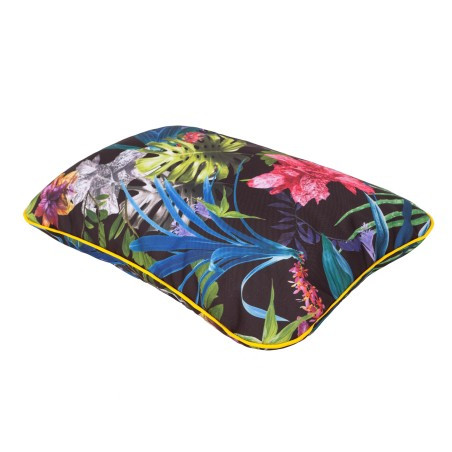 Polštář na zahradní houpačku POLA 180 cm barevné listy