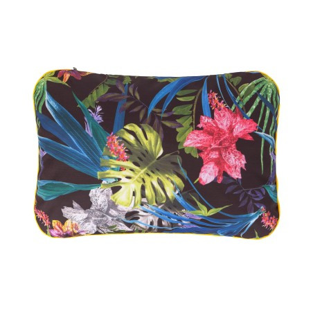 Polštář na zahradní houpačku POLA 180 cm barevné listy