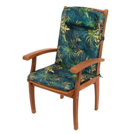 Polštář na zahradní židli BENITA zelená tráva