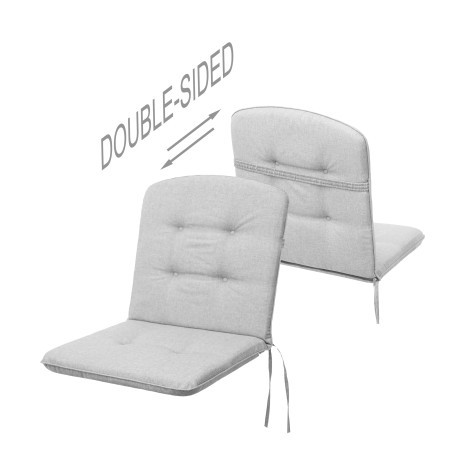Polštář na zahradní židli BLANCA popel