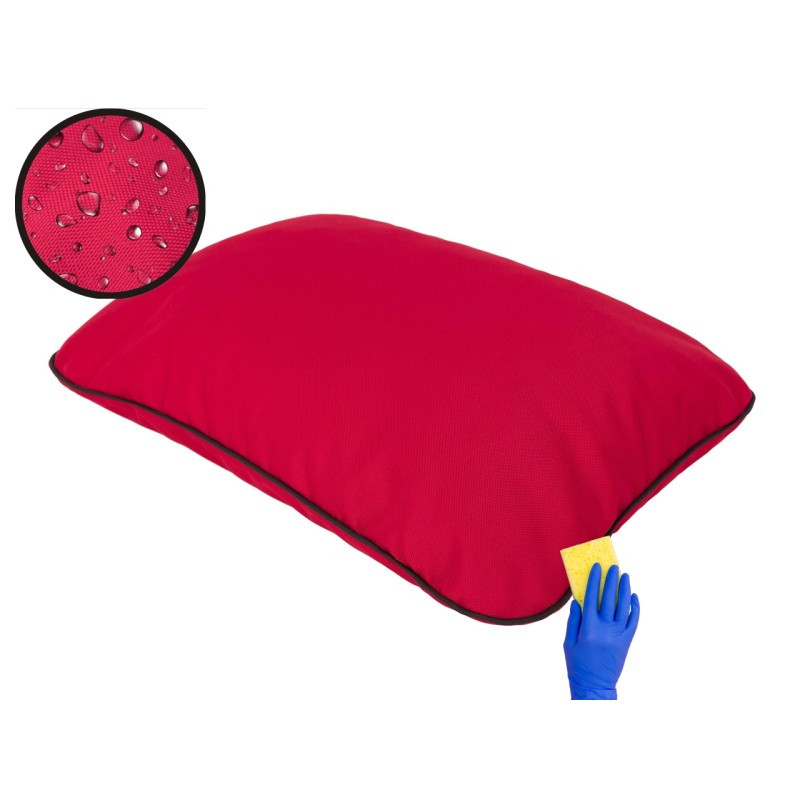 Zahradní polštář JASIEK oxford, červený