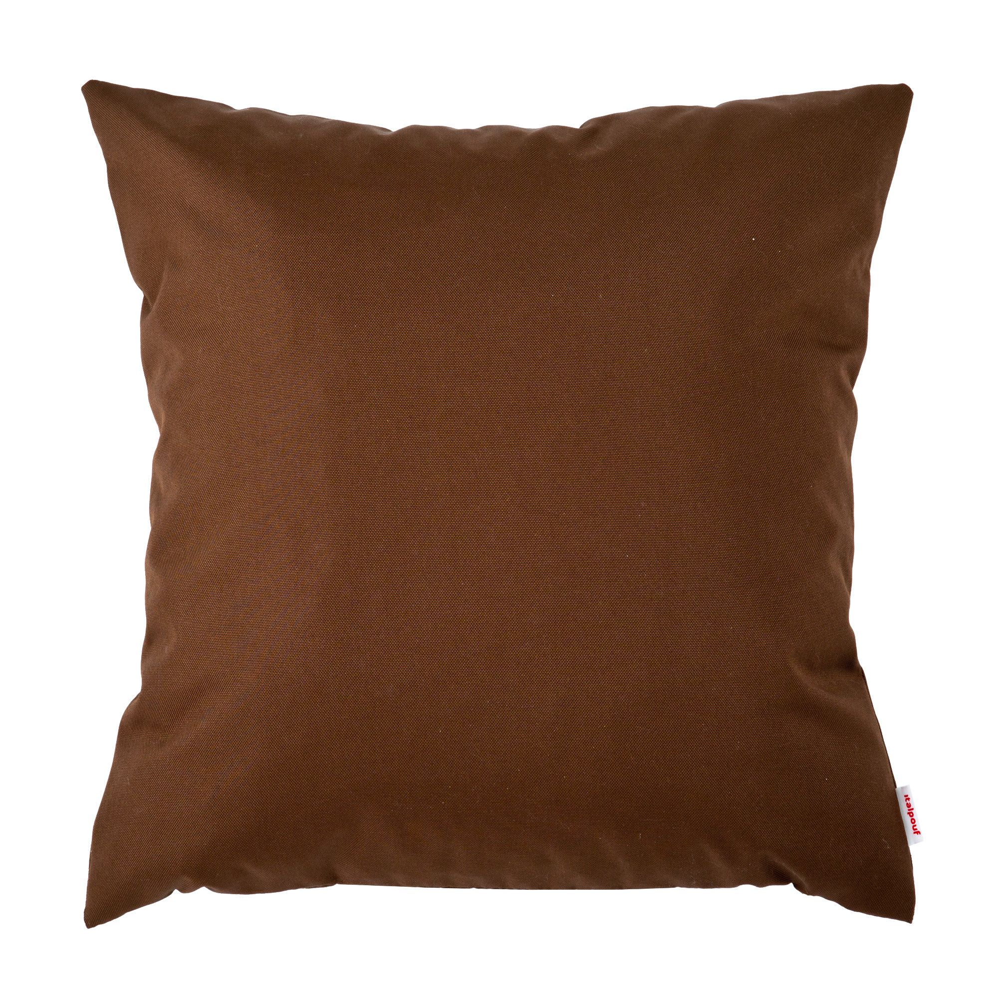 Záhradní polštář hnědý čtverec