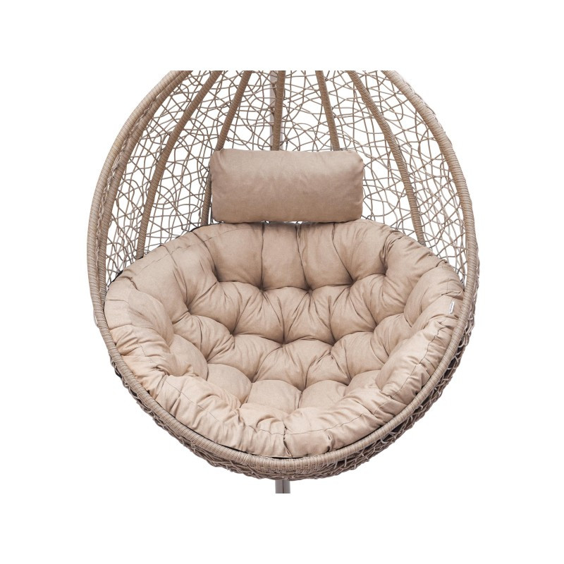 Polštář na houpačku MOON ekolen, béžový