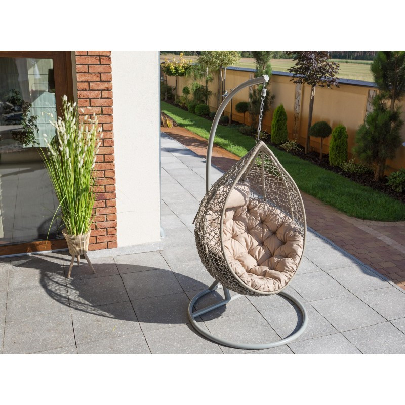 Polštář na houpačku MOON ekolen, béžový