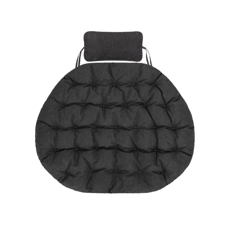 Polštář na houpačku MOON ekolen, černý