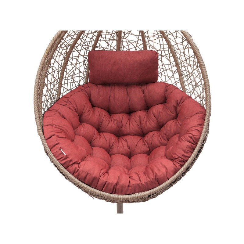 Polštář na houpačku MOON oxford, červený