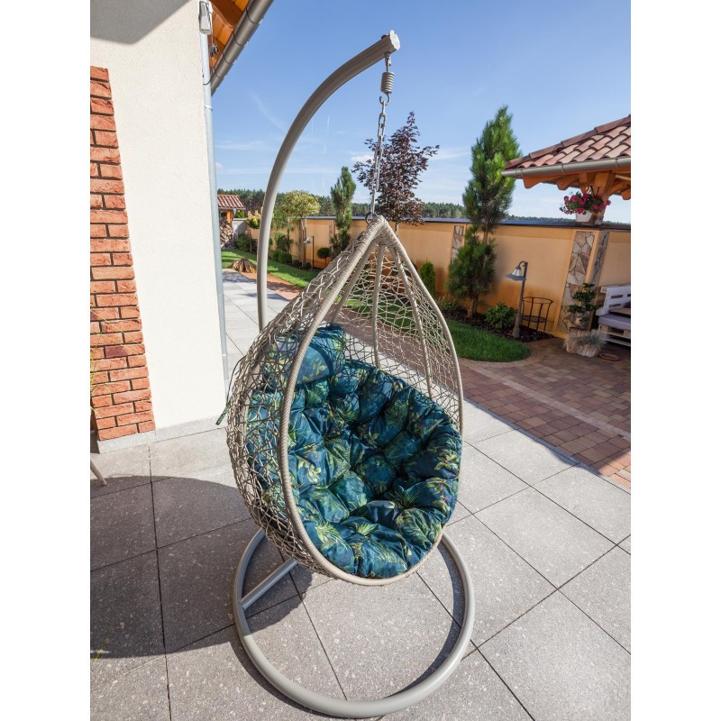 Polštář na houpačku MOON oxford, zelená tráva