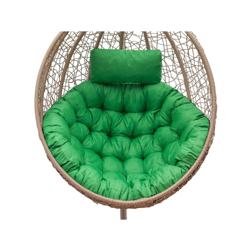 Polštář na houpačku MOON oxford, zelený