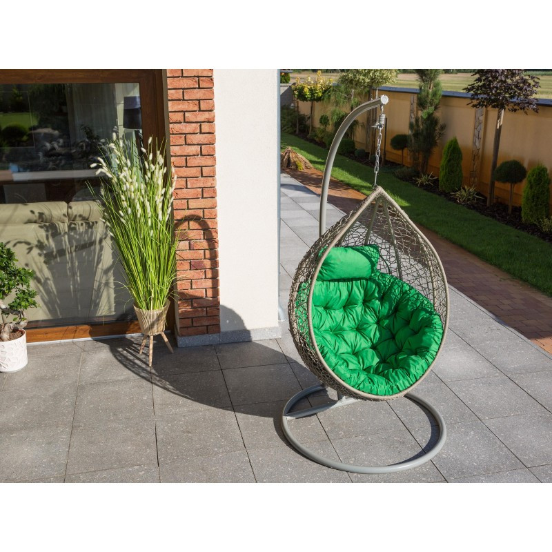 Polštář na houpačku MOON oxford, zelený