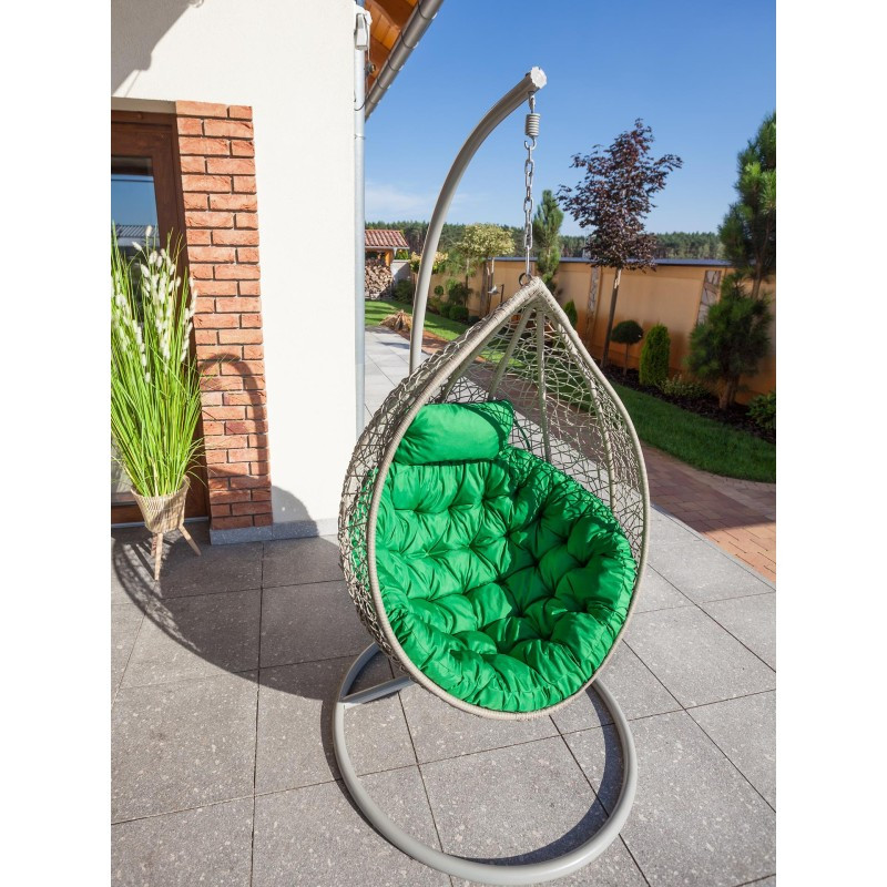 Polštář na houpačku MOON oxford, zelený