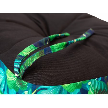 Zahradní polštář na lavičku ETNA 120x40 cm, modrá tráva