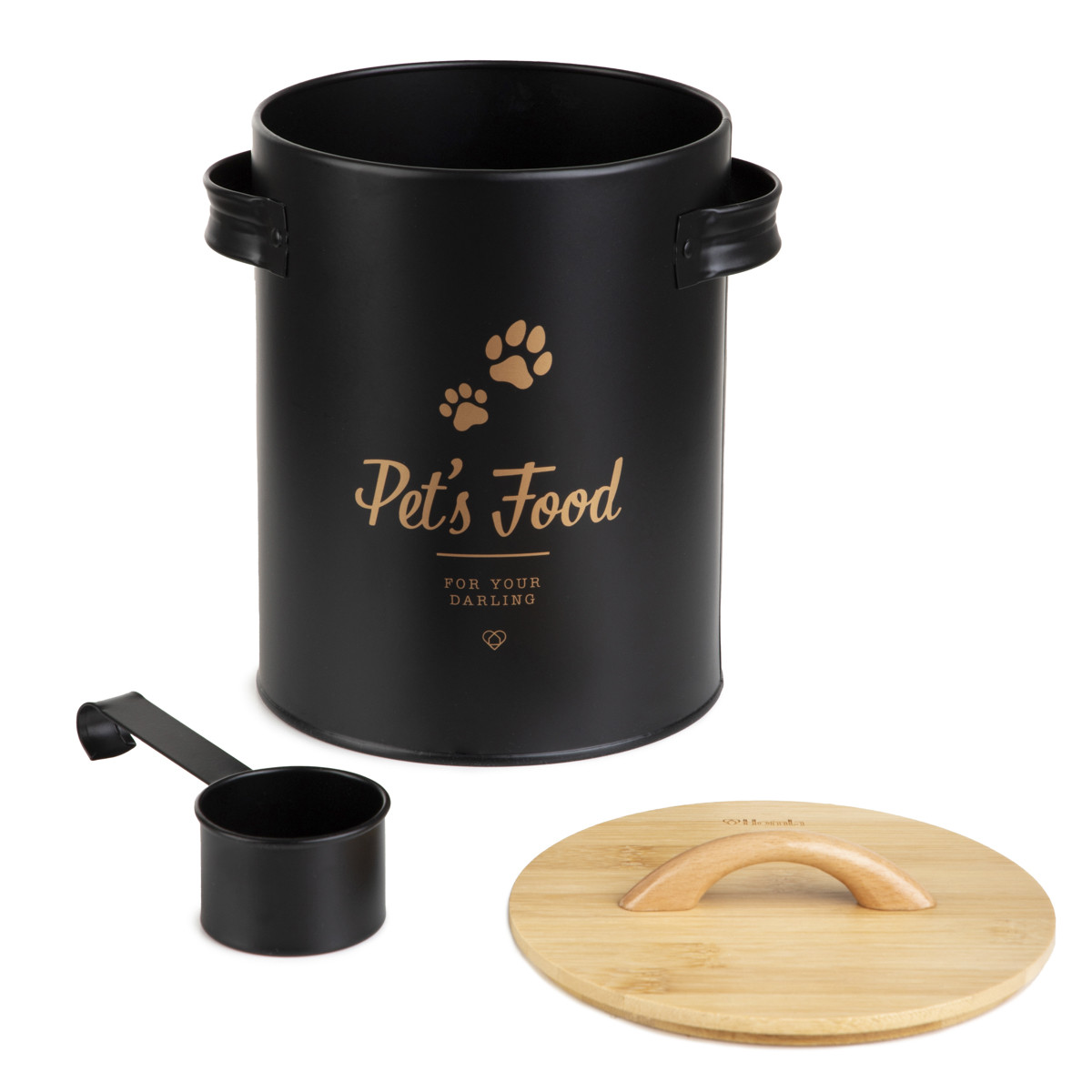 Nádoba na krmivo pro zvířata DINGO černá 872919