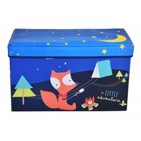 Dětský box na hračky s motivem medvídka