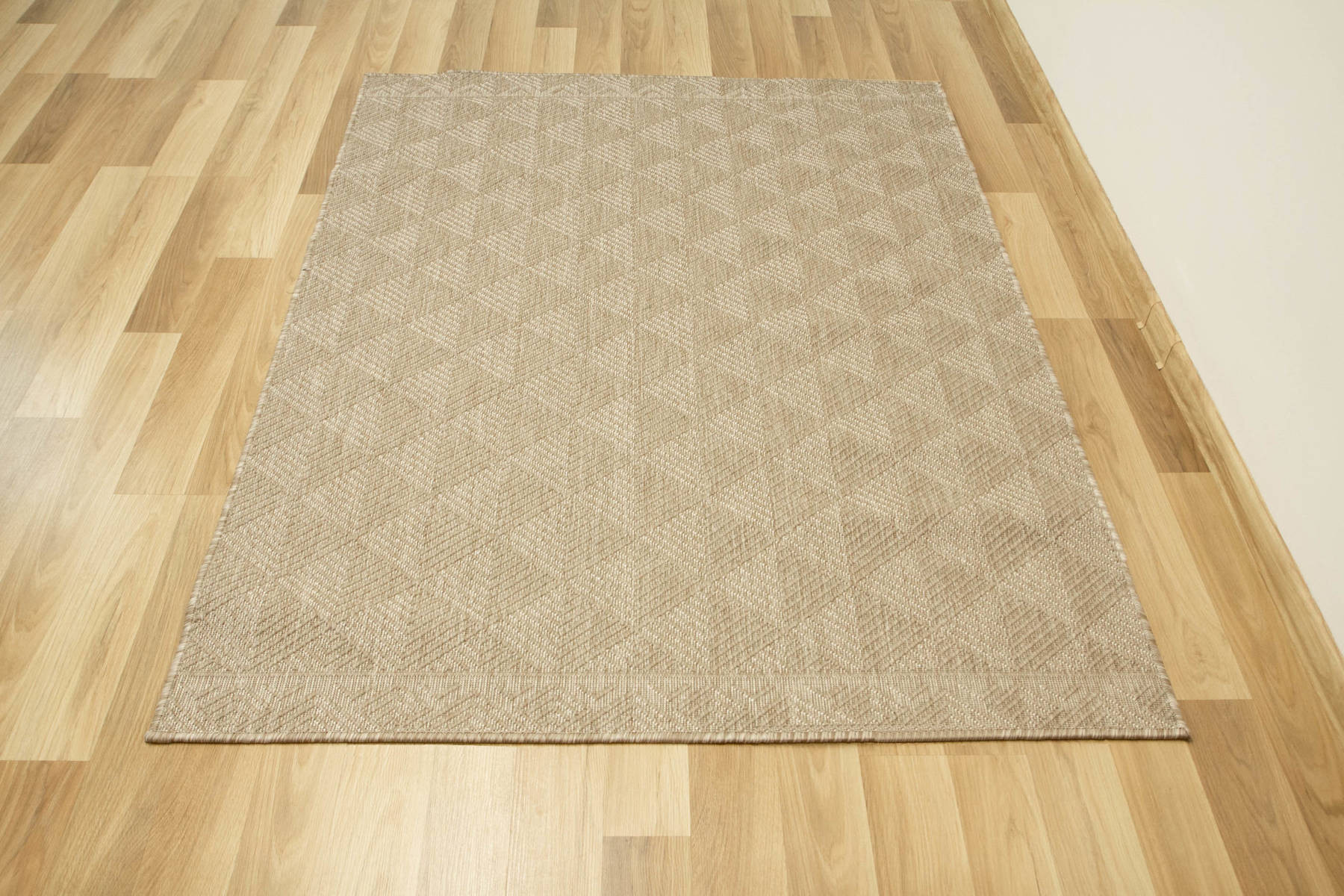 Šňůrkový oboustranný koberec Brussels 205740/10610 béžový / krémový