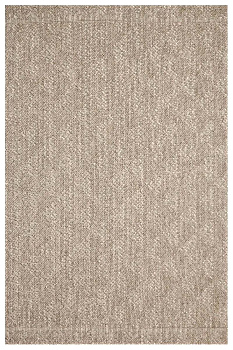 Šňůrkový oboustranný koberec Brussels 205740/10610 béžový / krémový