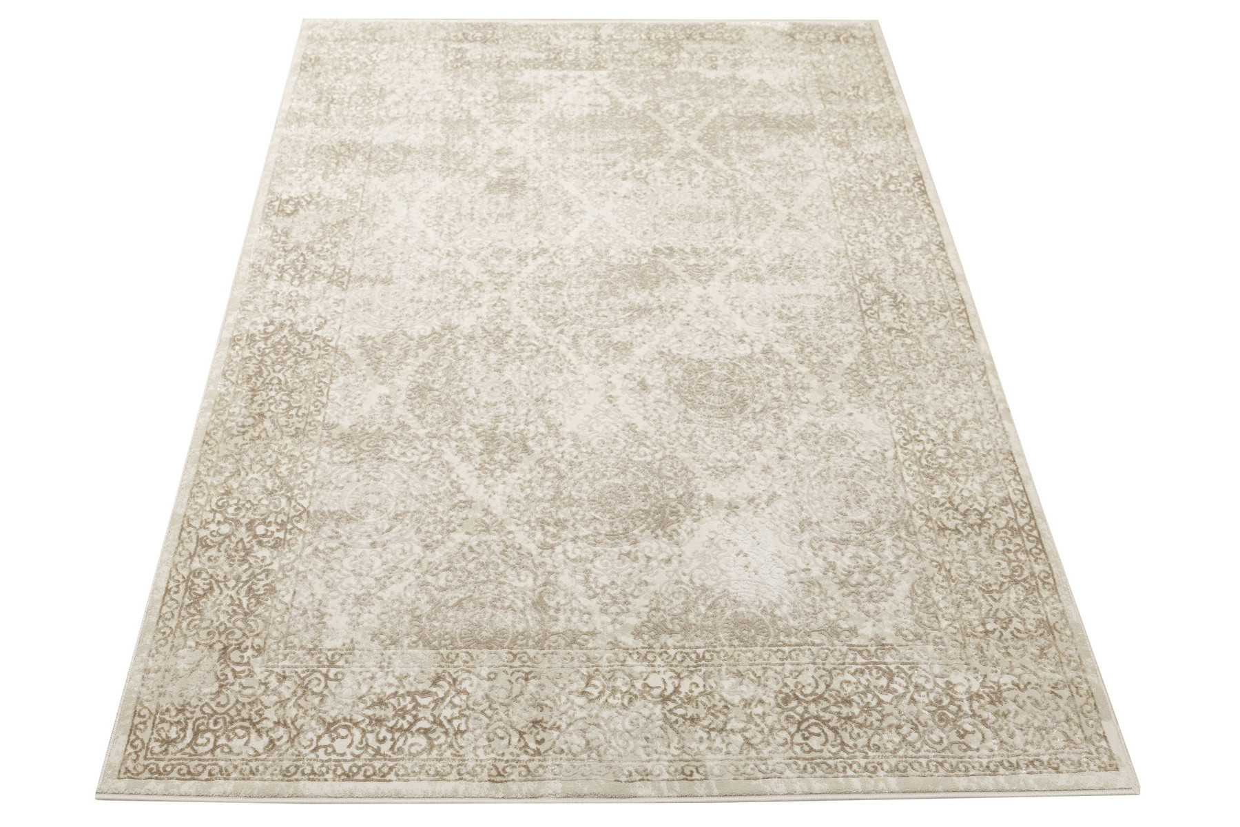 Koberec Allora Plus 7754A Ornament béžový / krémový