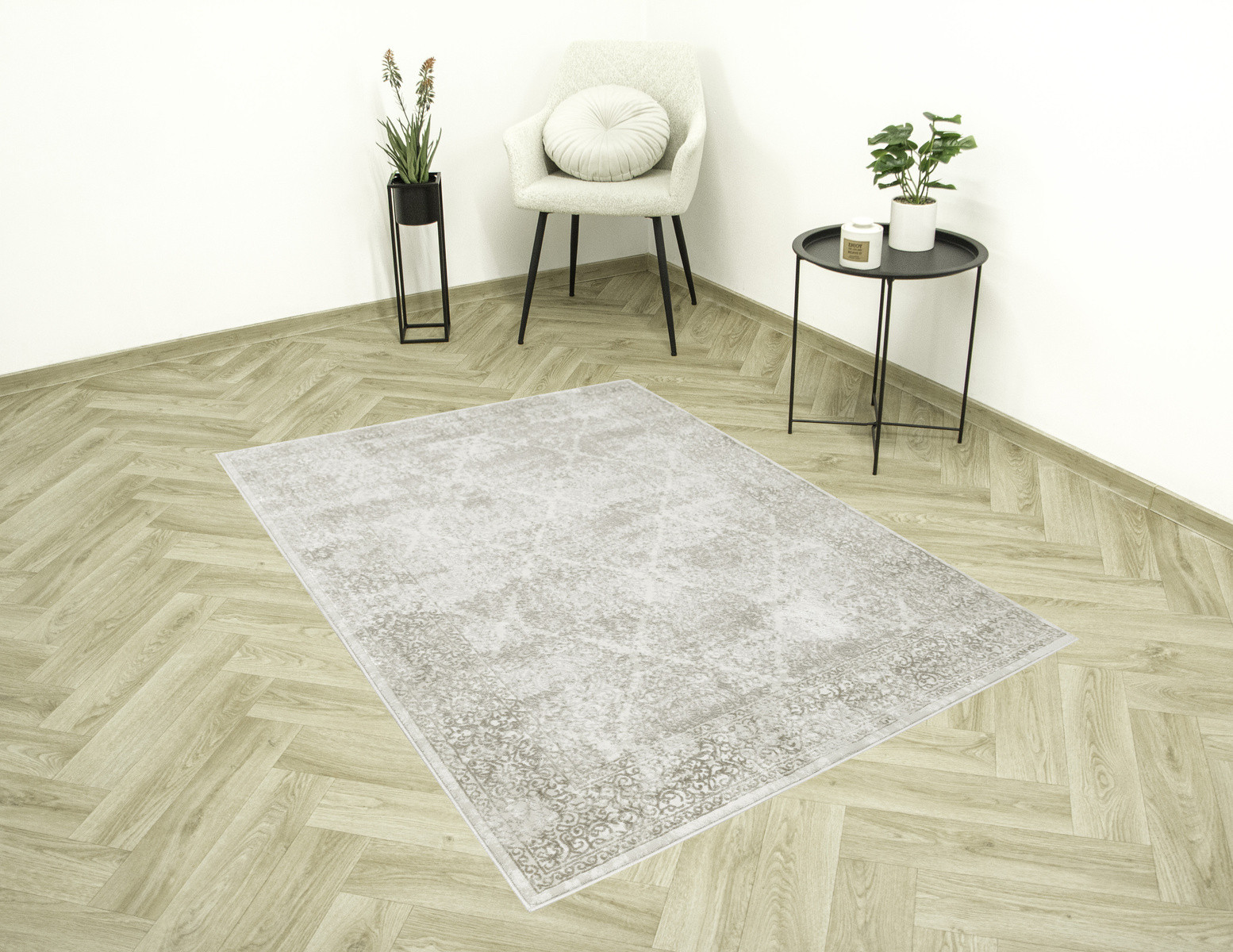 Koberec Allora Plus 7754A Ornament béžový / krémový