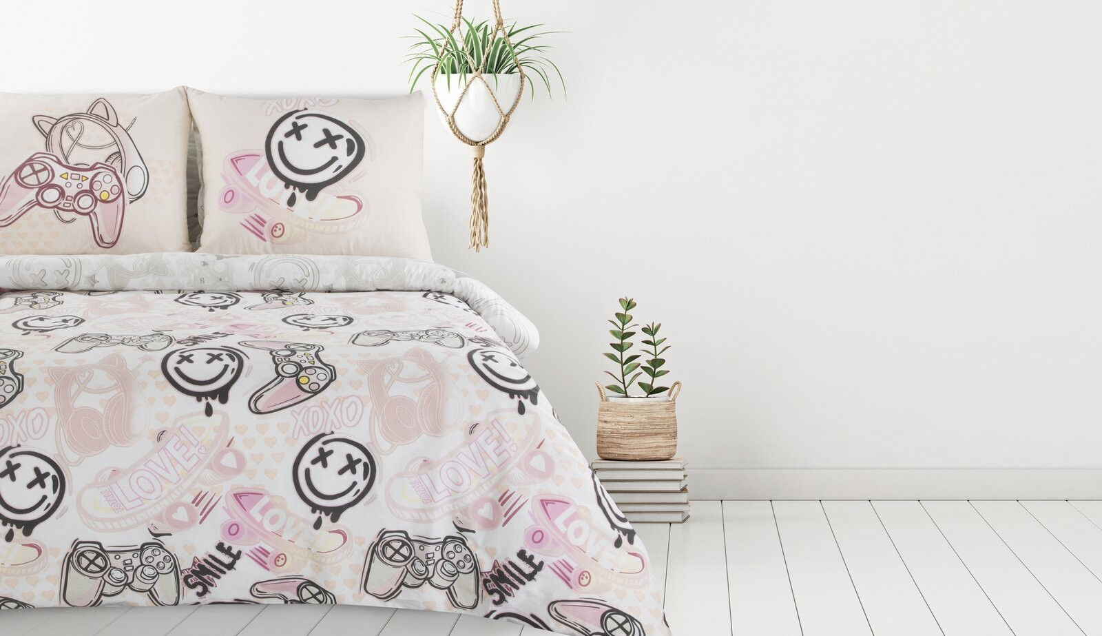 Ložní souprava D91 KID 17 bílá