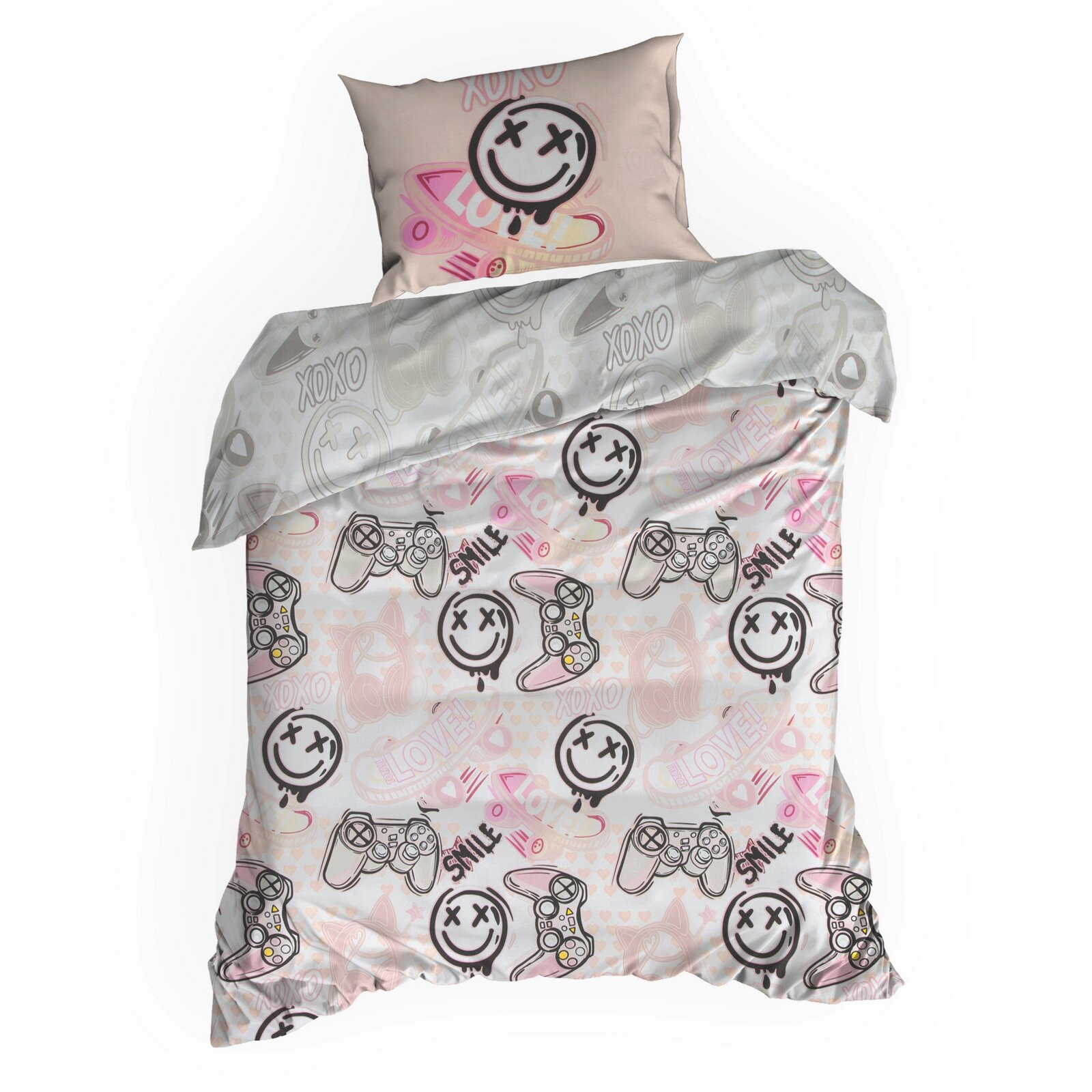 Ložní souprava D91 KID 17 bílá