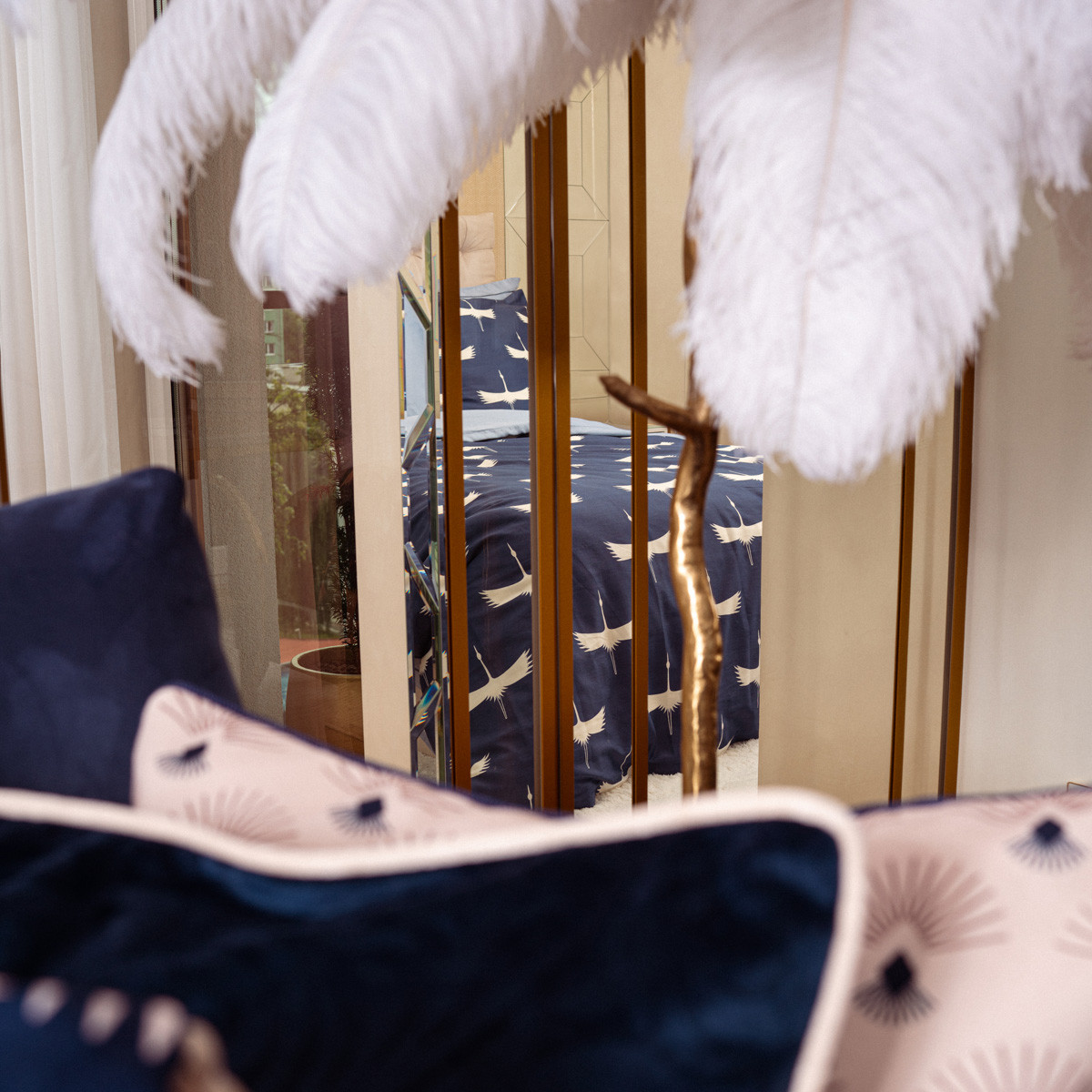 Ložní souprava DEVIKA granátová 702488