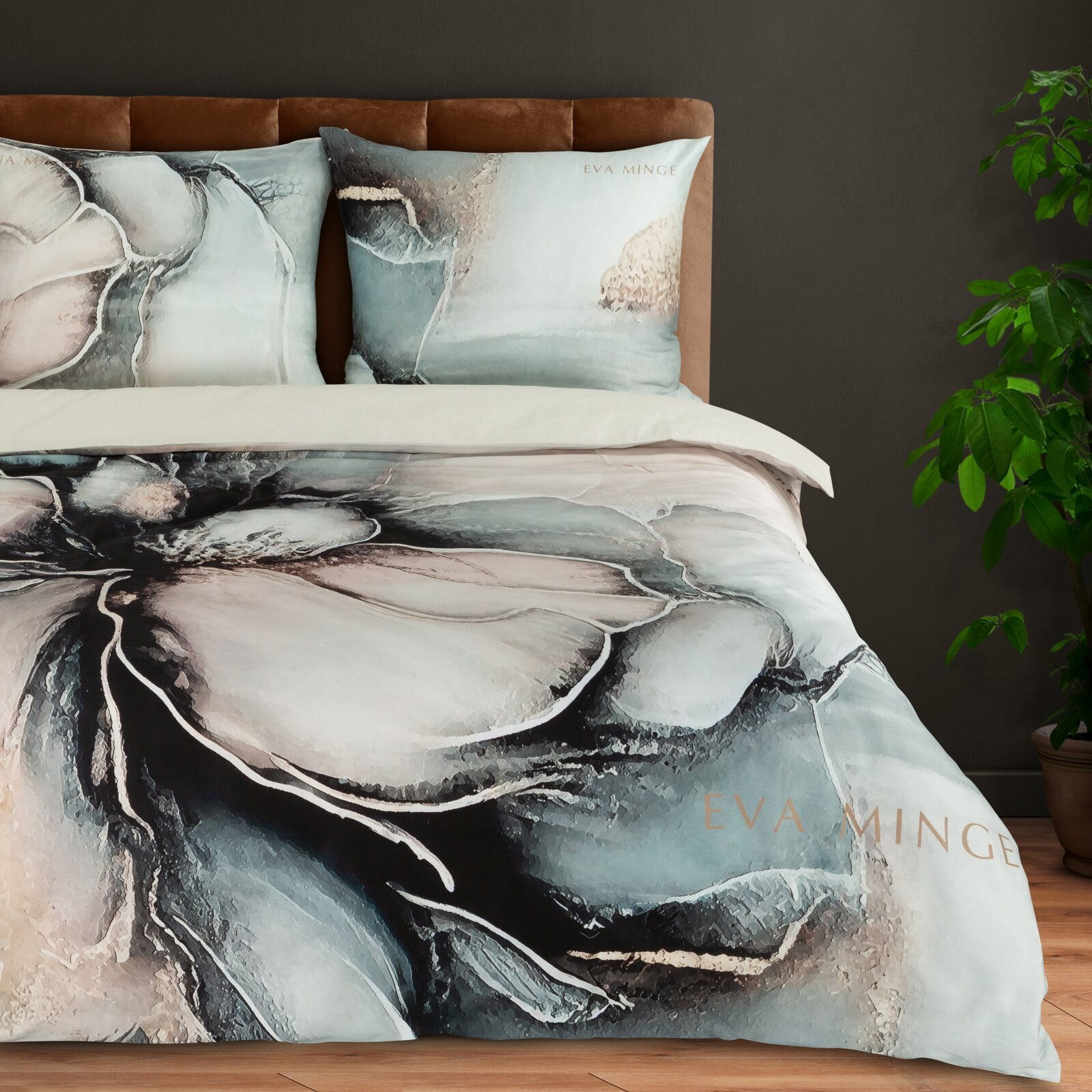 Ložní souprava EVA 13 krémová / růžová