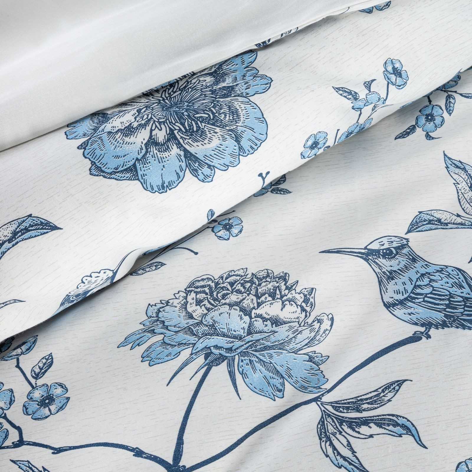 Ložní souprava PALERMO 6 světle modrá / bílá