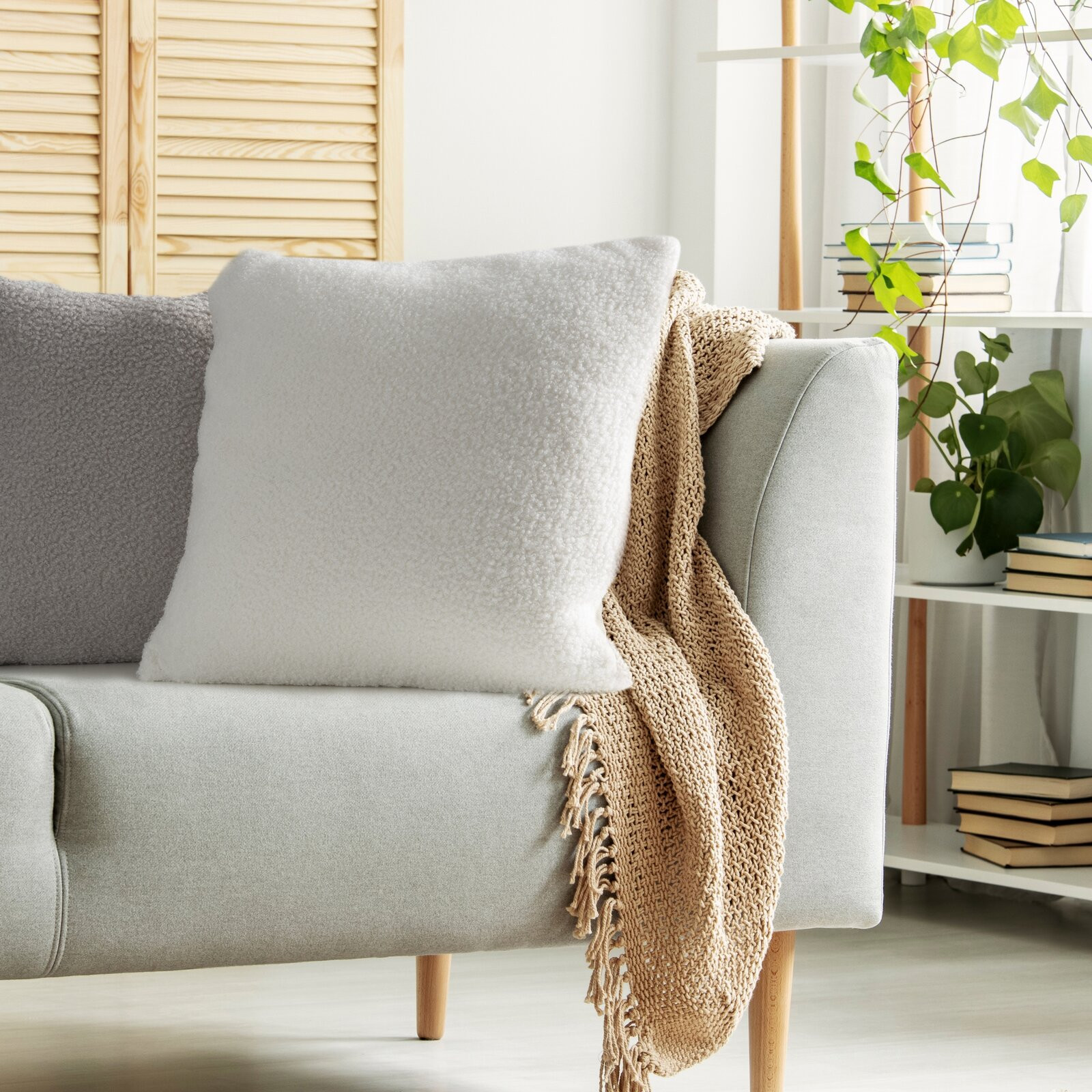 Povlak na polštář BUKLA granátový