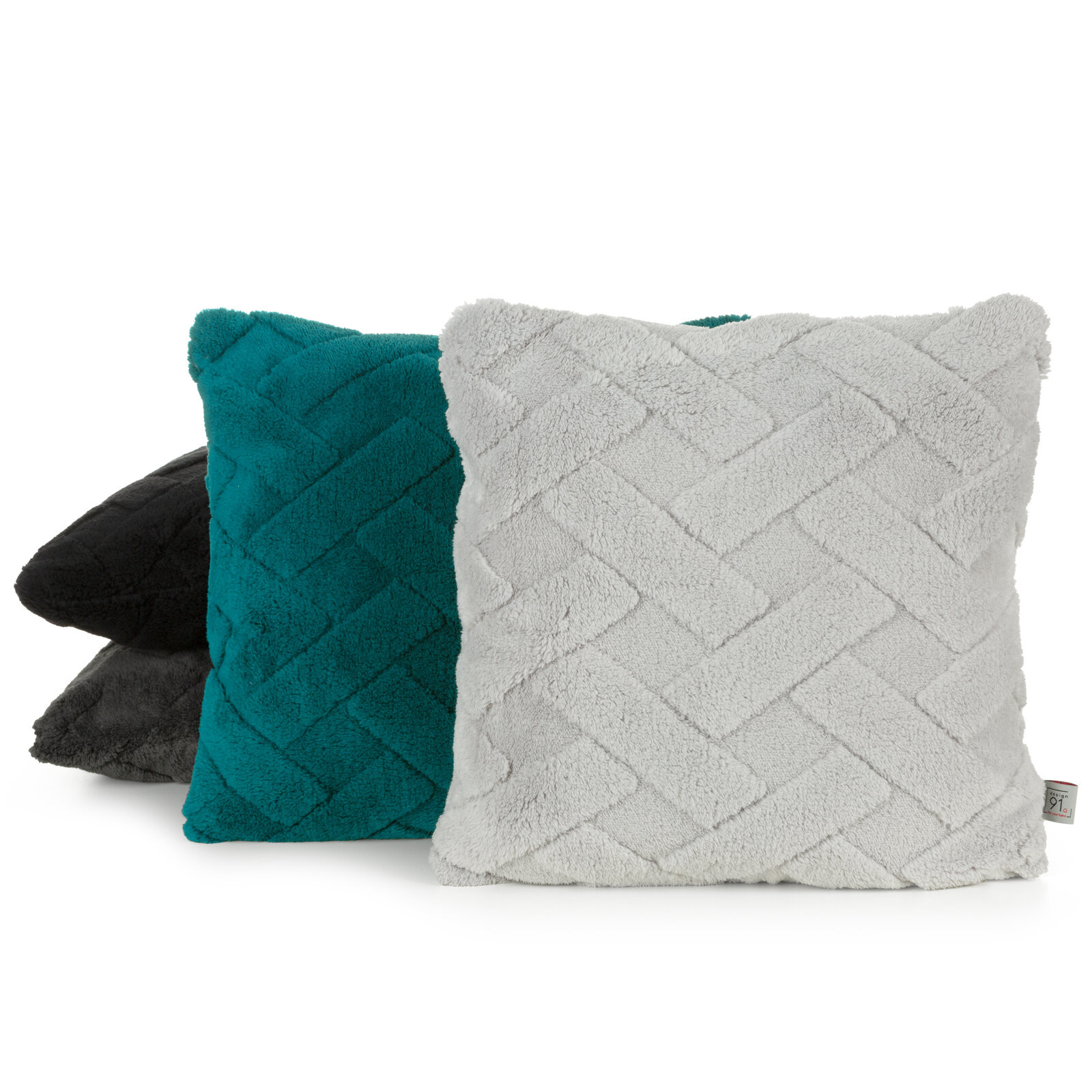 Povlak na polštář D91 CARO tmavě béžový