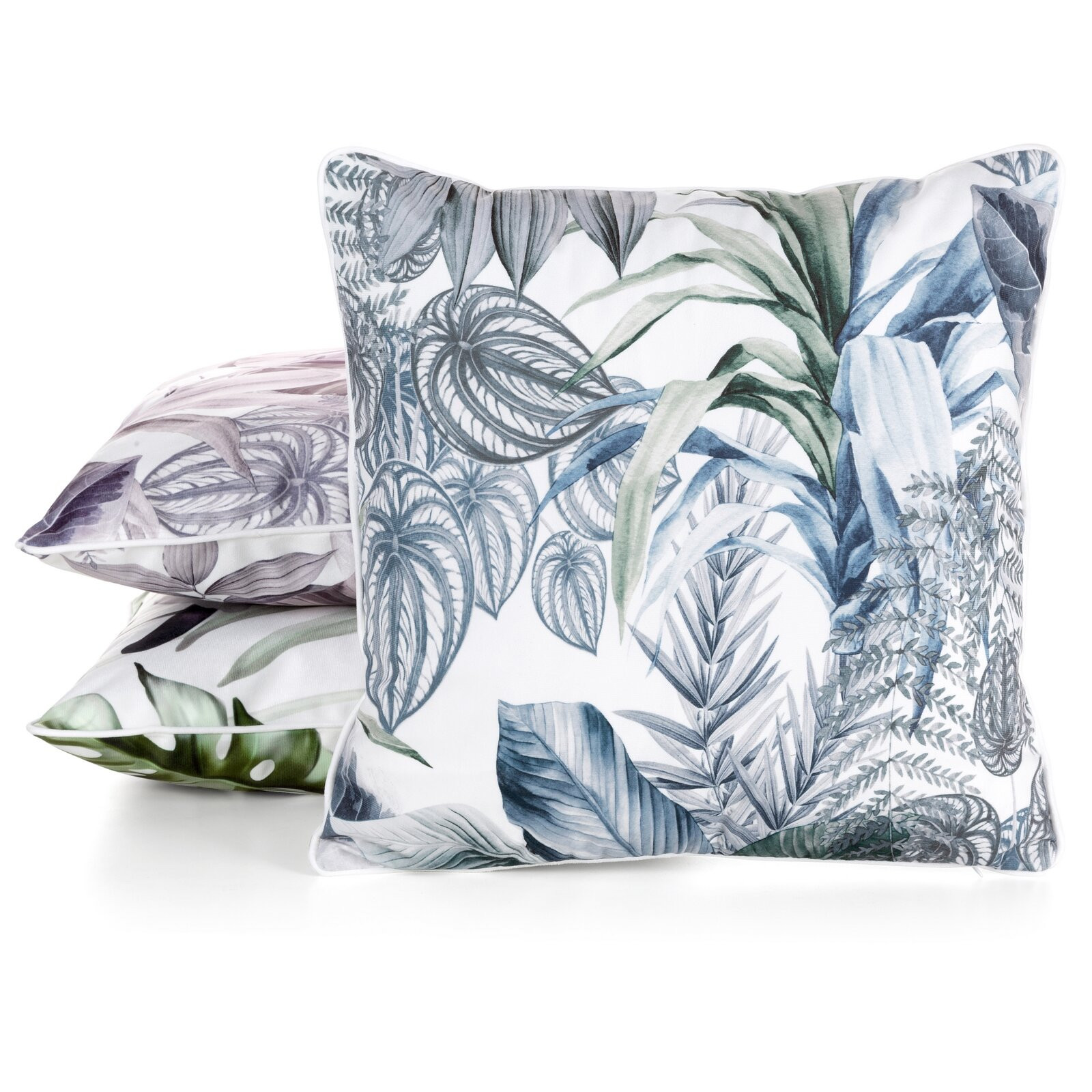 Povlak na polštář DESIGN 91 krémový / modrý