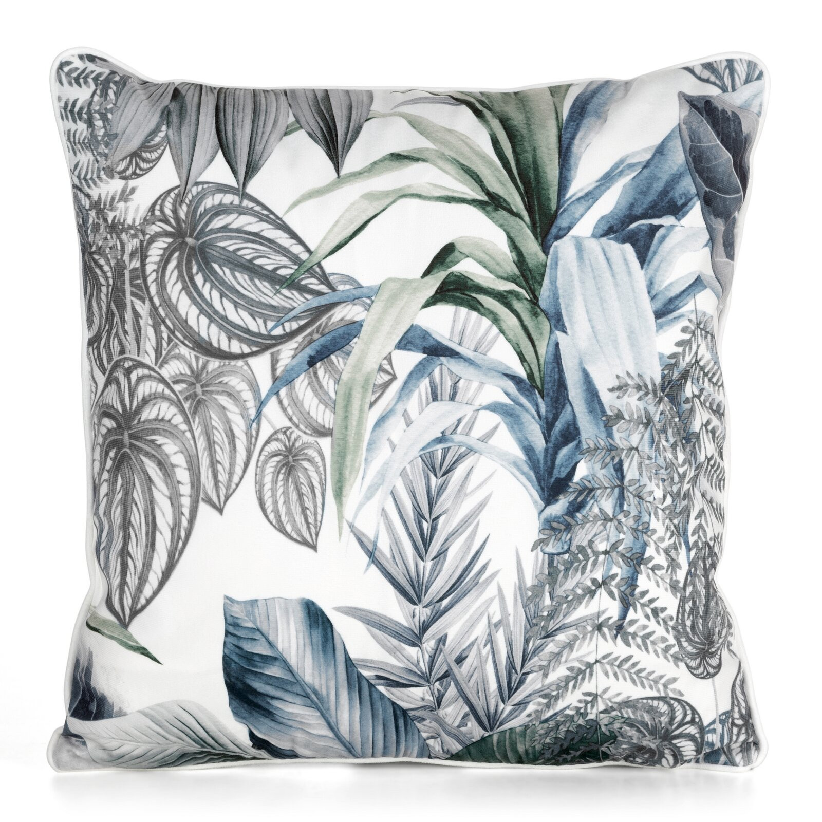 Povlak na polštář DESIGN 91 krémový / modrý