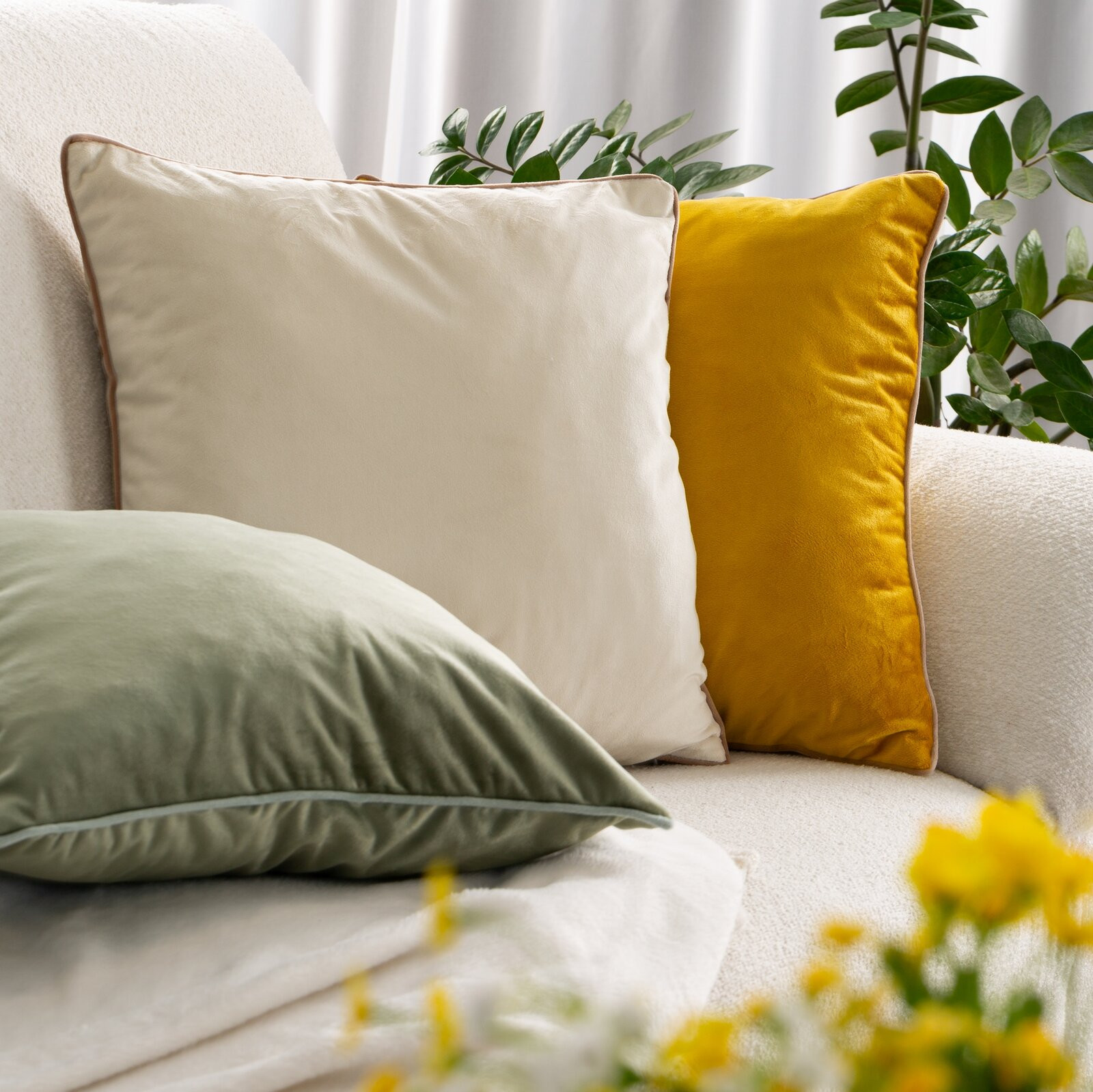 Povlak na polštář GAJA 2 tmavě hnědý