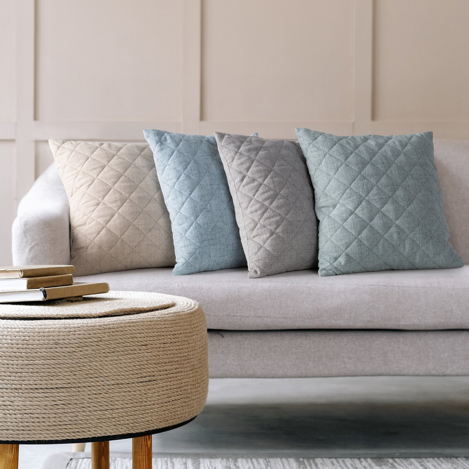 Povlak na polštář POUZE 1 ocelový