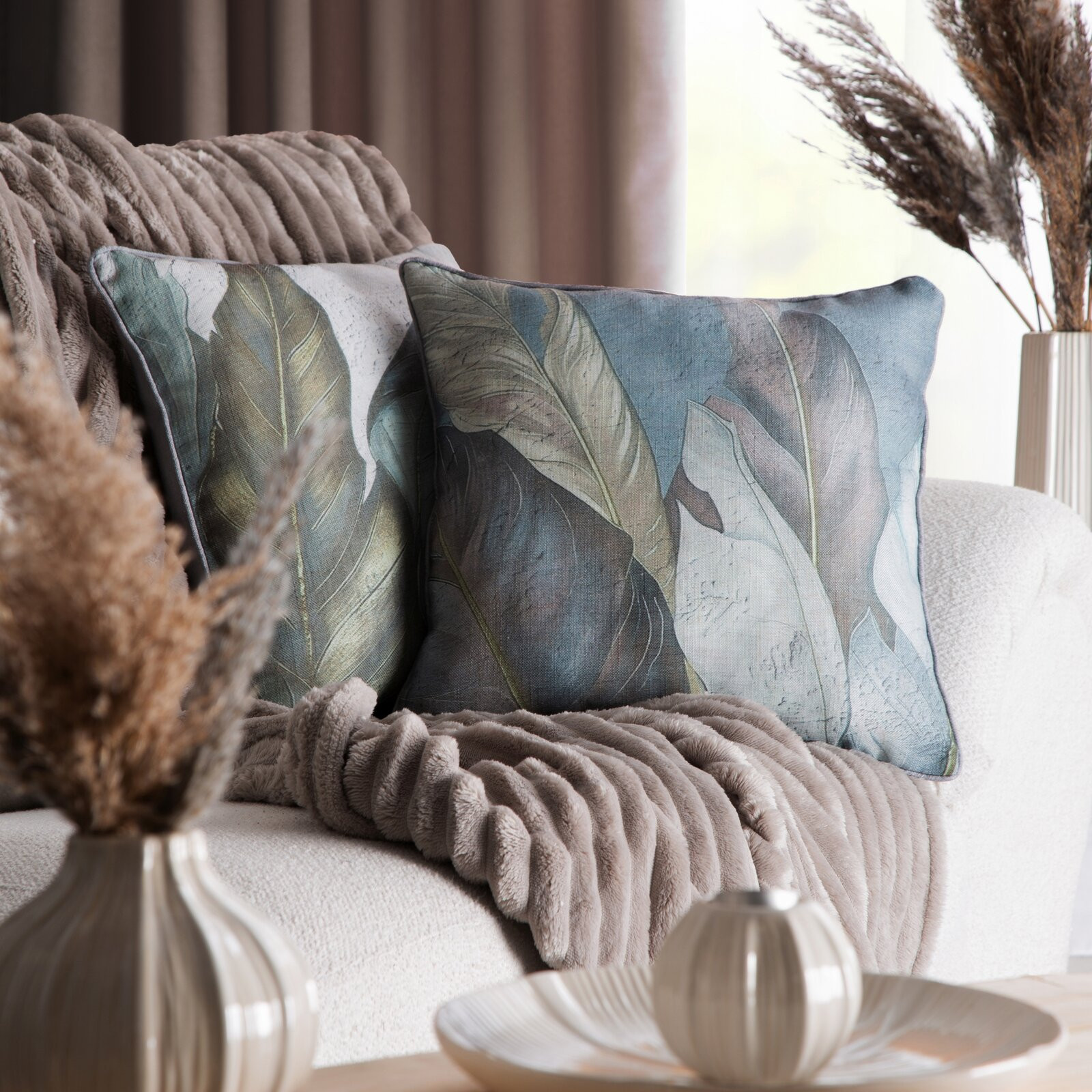 Povlak na polštář CHP 38 zelený / hnědý