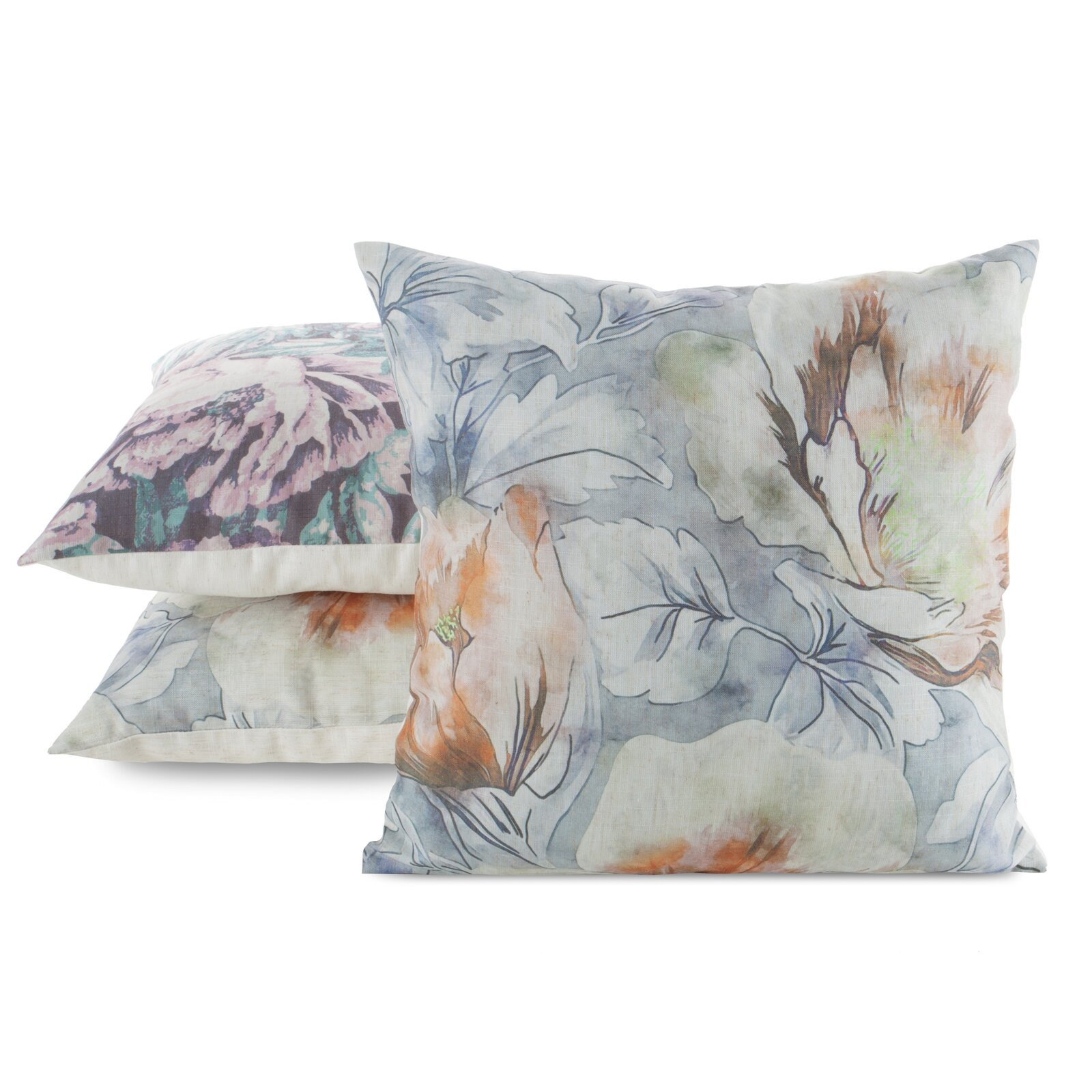 Povlak na polštář CHP 43 krémový / oranžový