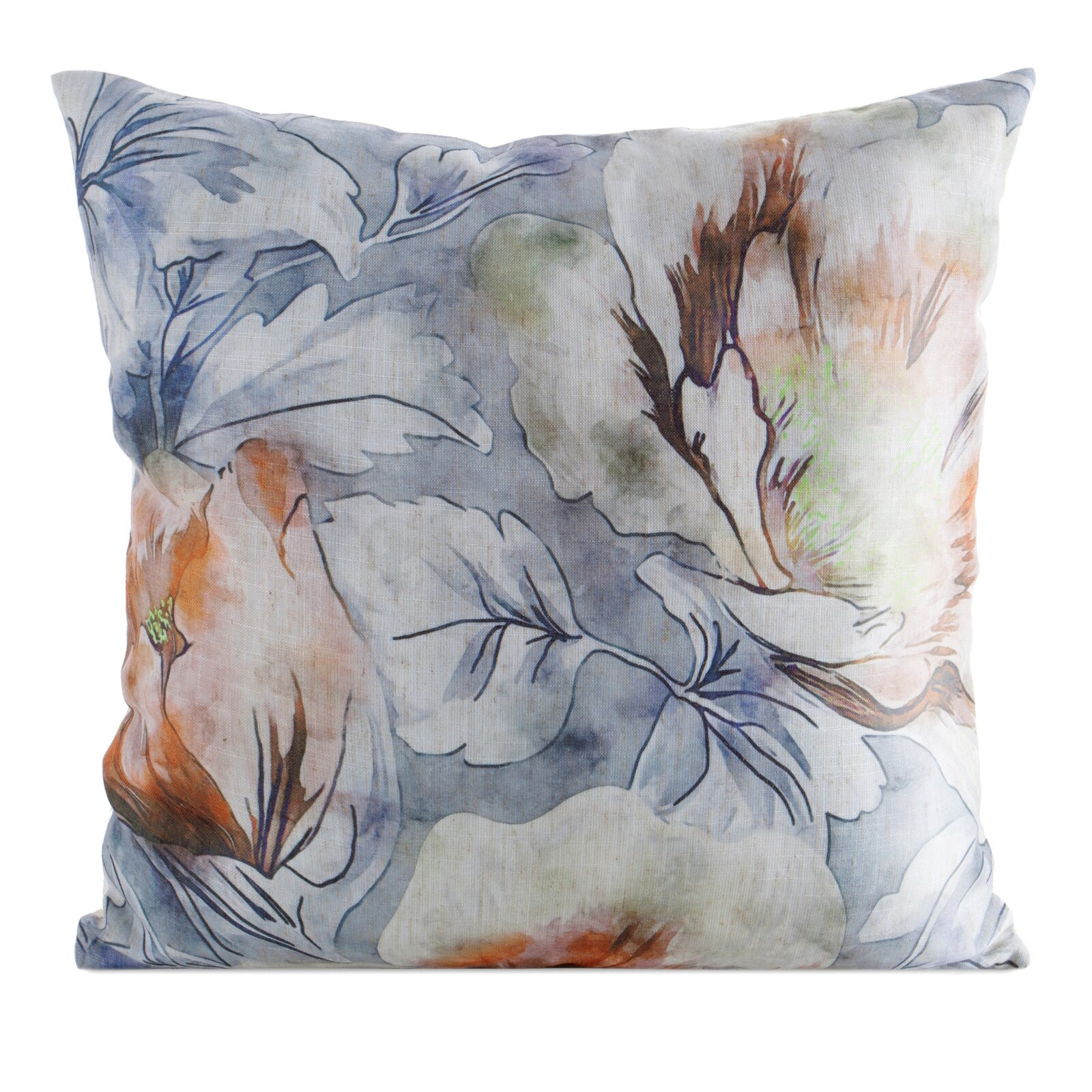 Povlak na polštář CHP 43 krémový / oranžový