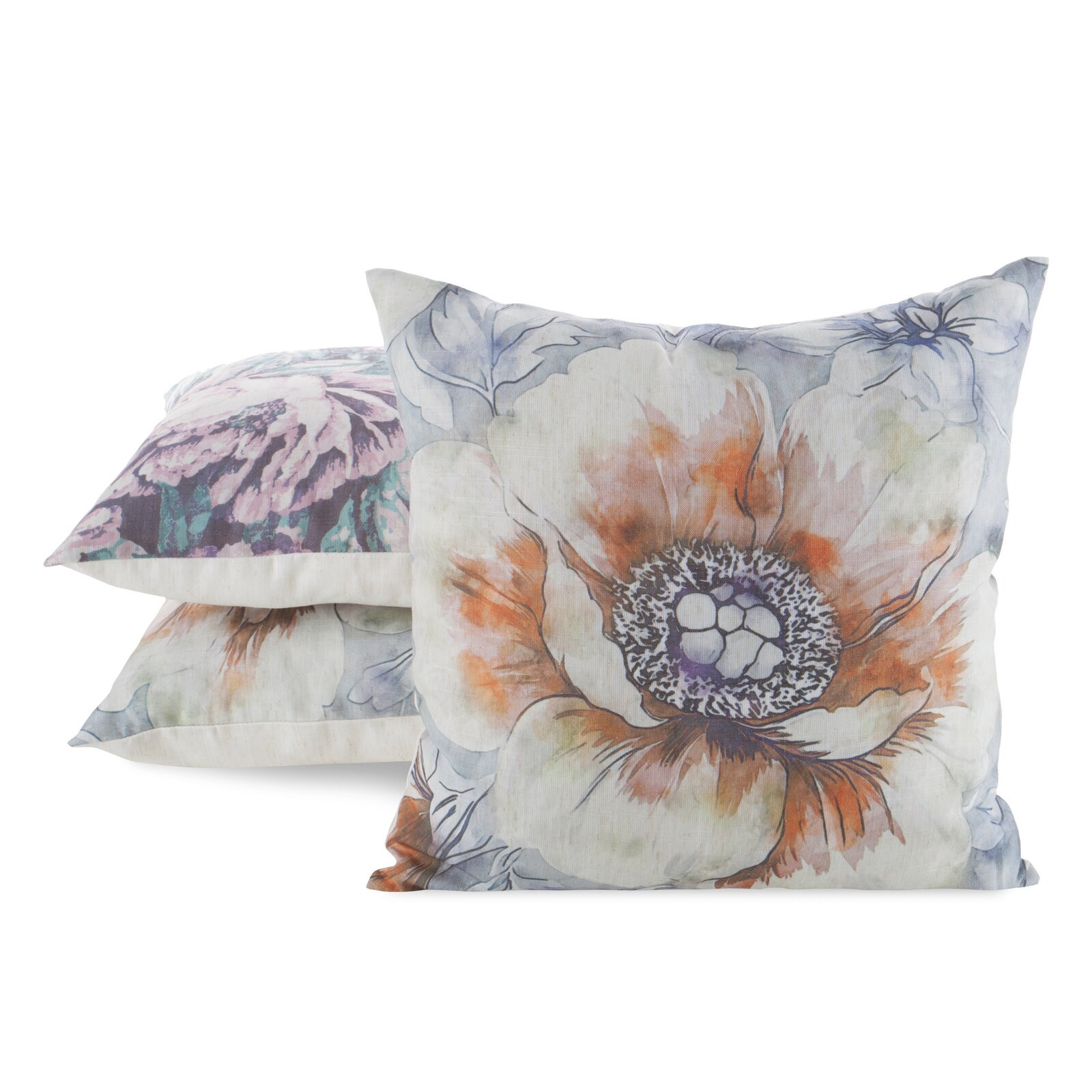 Povlak na polštář CHP 44 krémový / oranžový