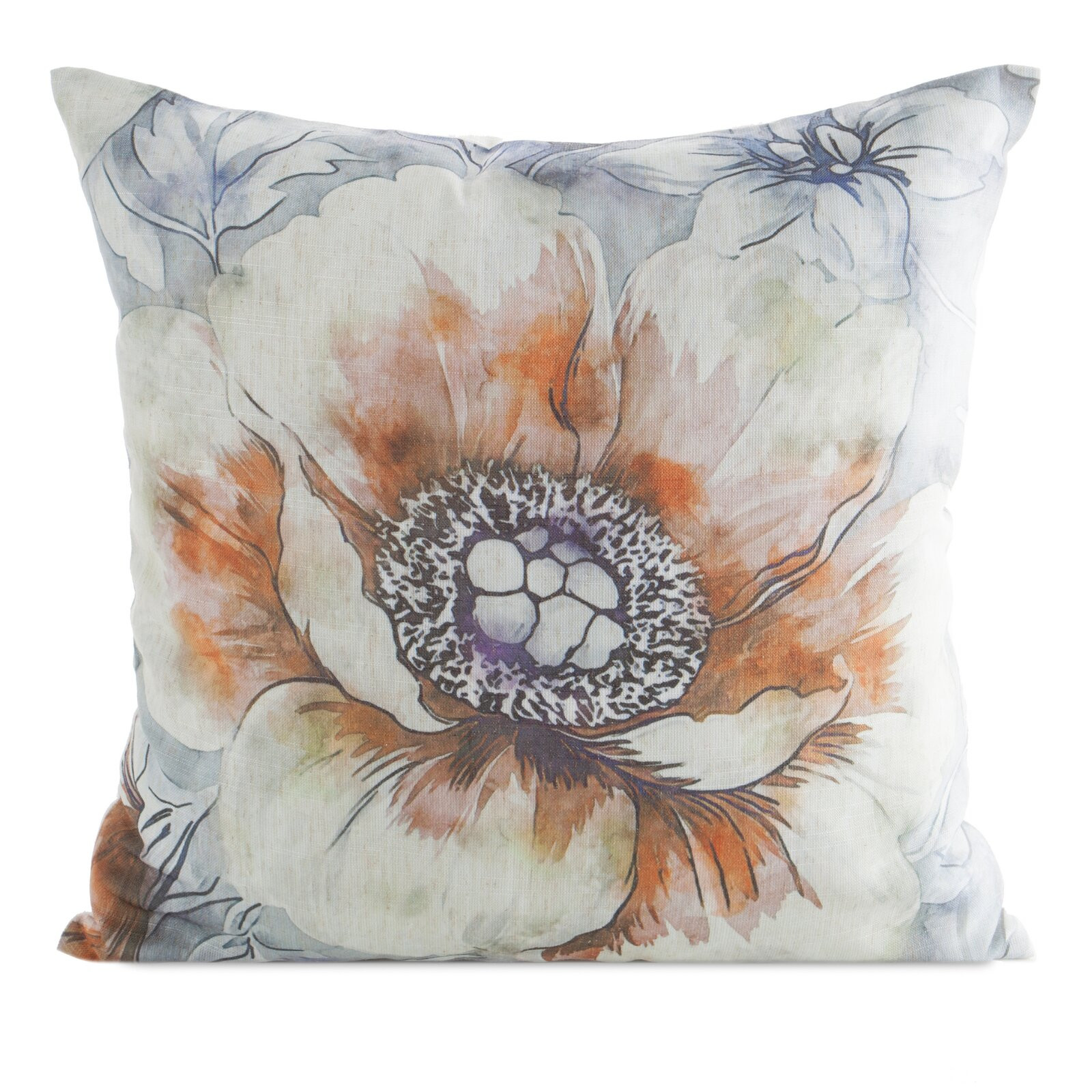 Povlak na polštář CHP 44 krémový / oranžový