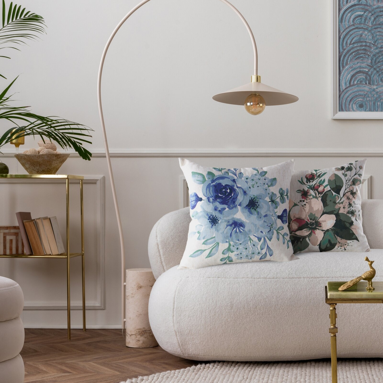 Povlak na polštář CHP 46 bílý / zelený