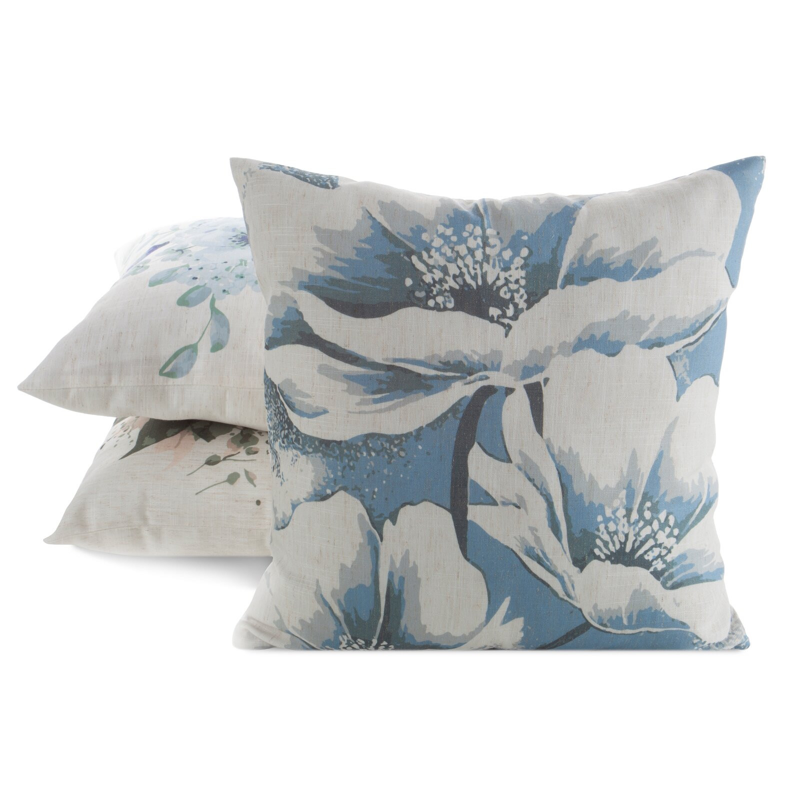 Povlak na polštář CHP 47 krémová / modrá