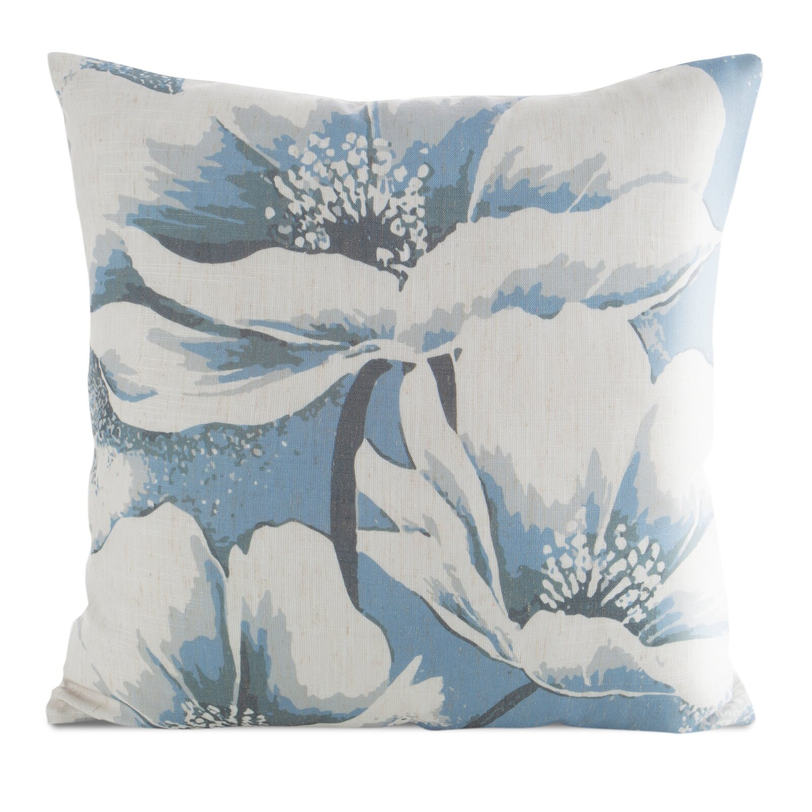 Povlak na polštář CHP 47 krémová / modrá